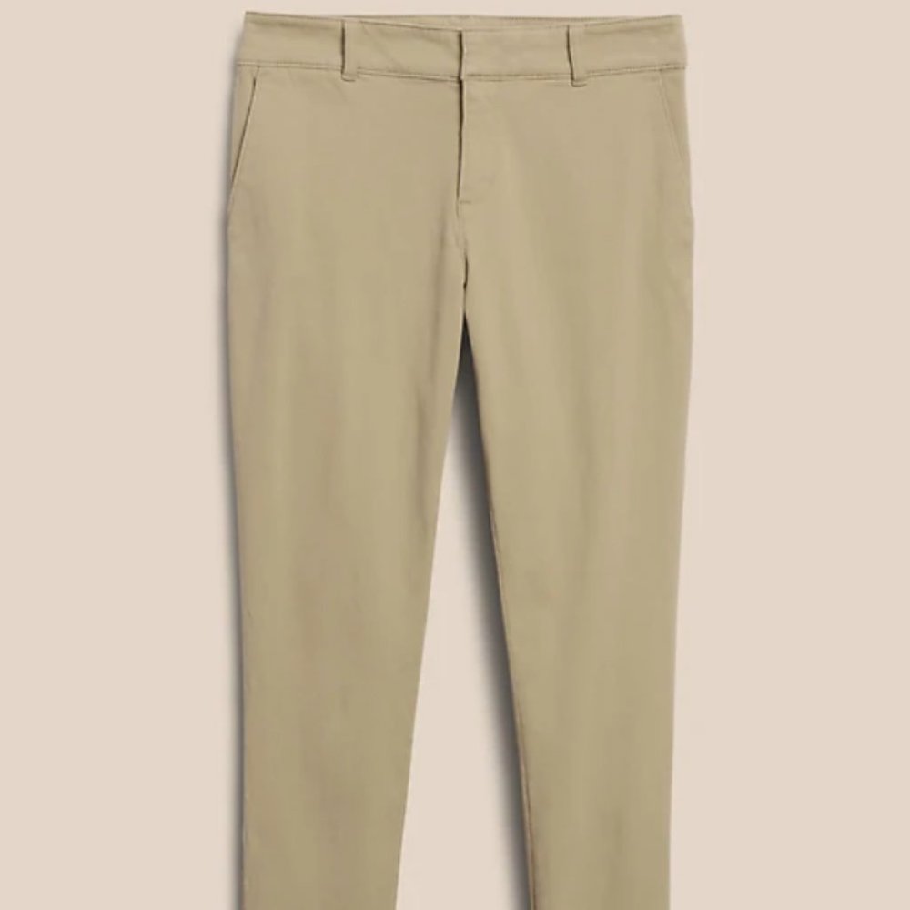 Banana Republic Sloan Stretch Chinos in  Tan
